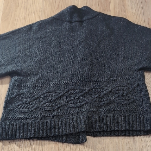 Fenn Wright Manson Gray Cardigan Sweater Chunky Knit - Picture 7 of 7